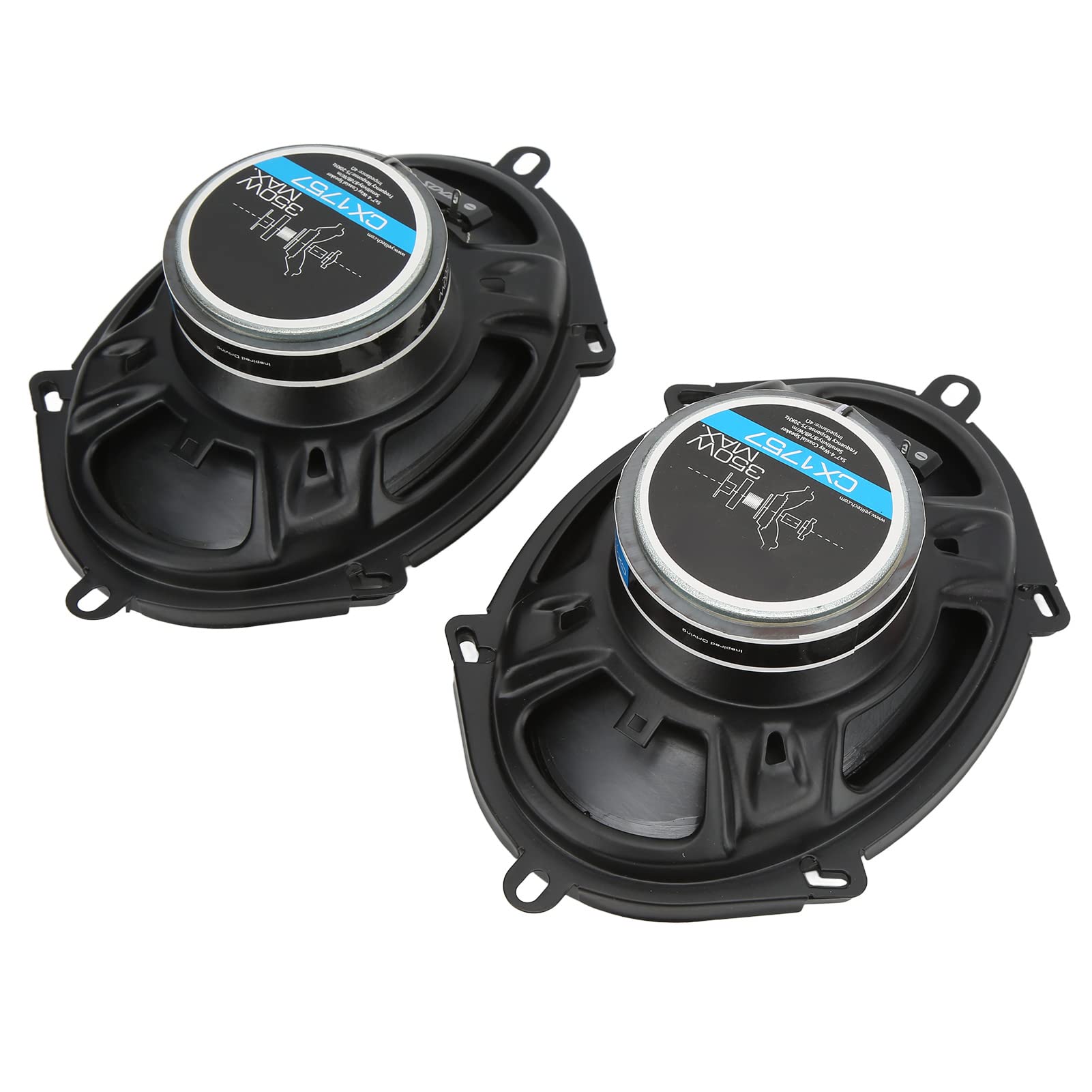 Yctze Combinar Altavoces de Tweeter Coaxiales de Automóvil Alto Rendimiento 5x7 Pulgadas 350W Sonido Componente 350W para una Actualización Premium