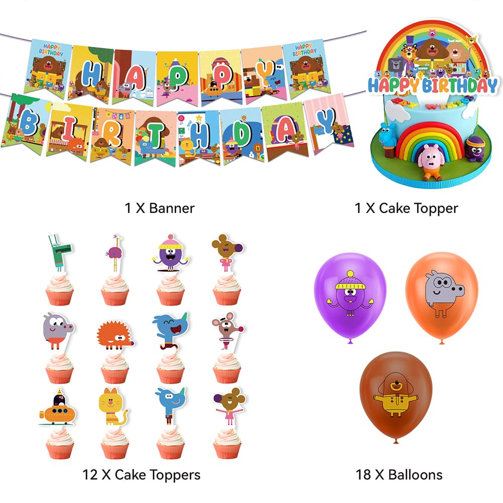 AILEXI 18 Counts Happy Birthday Cake Decorating Toppers - Verschillende kleuren Sterren en Letters