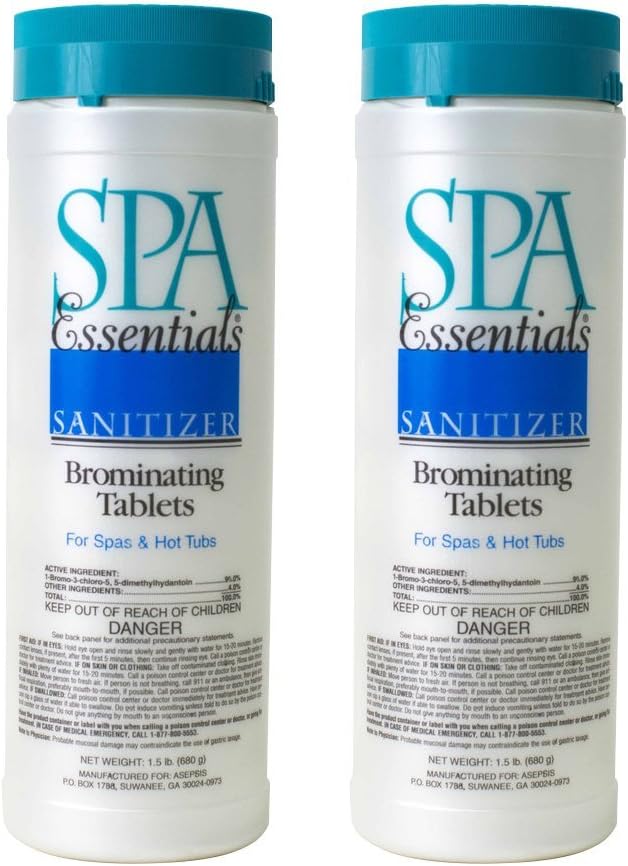 Spa Essentials 32305000-02 Tabs Hot Tub Bromine, 2-Pack