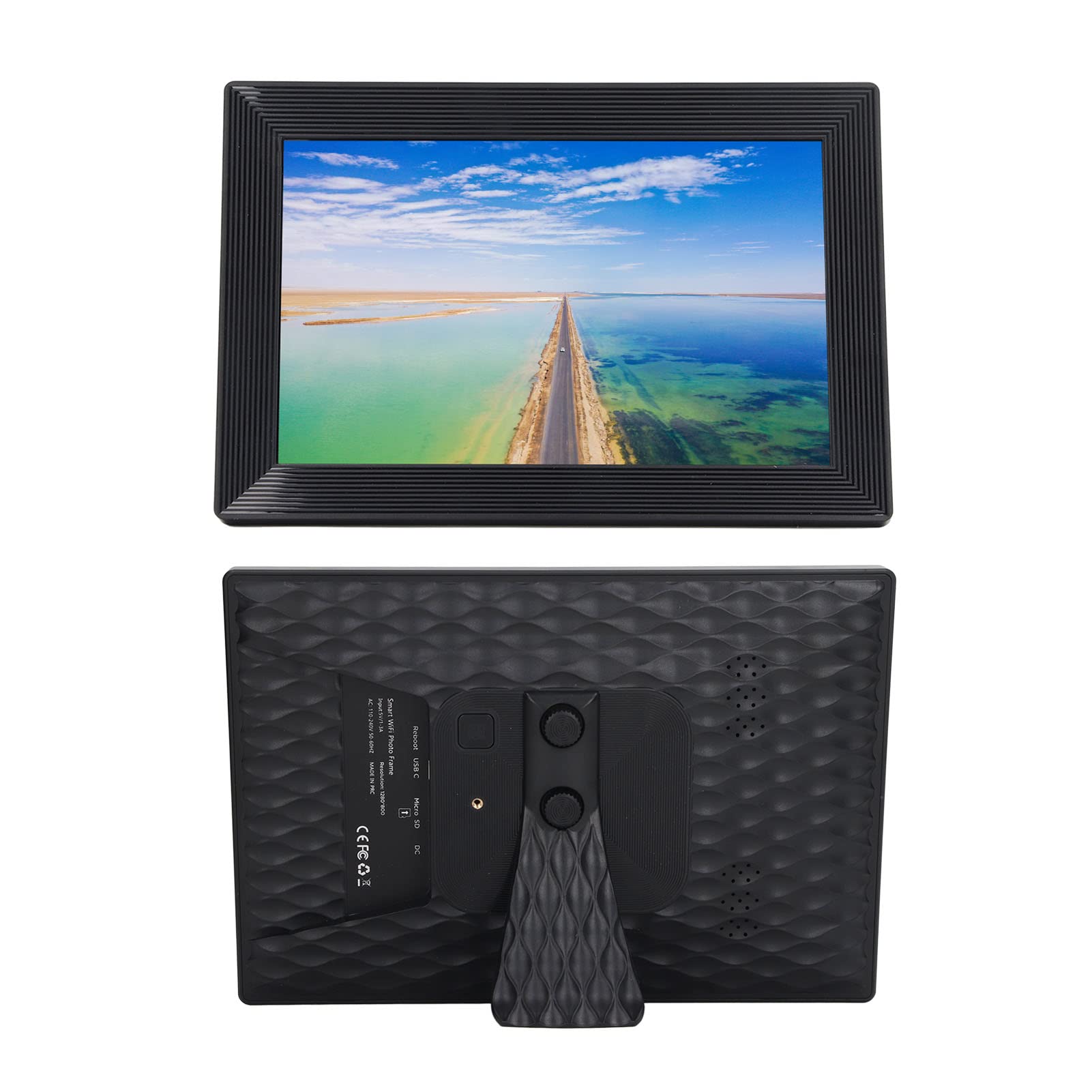 10.1 WiFi Digital Photo Frame, Digital Picture Frame IPS Touch Screen Auto Rotate, Smart Electronic Photo Frame with 16GB Storage 100?240V 10.1 WiFi Digital Photo Frame, Digital Pi