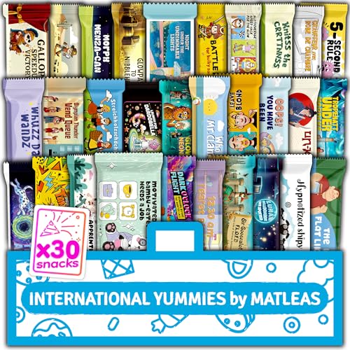International Snack Box, Universal Exotic Candies and Treats from around the World, Gift-Ready Foreign Foods, Unique Experience with Packages Inspired by Japanese, Korean and European Cultures