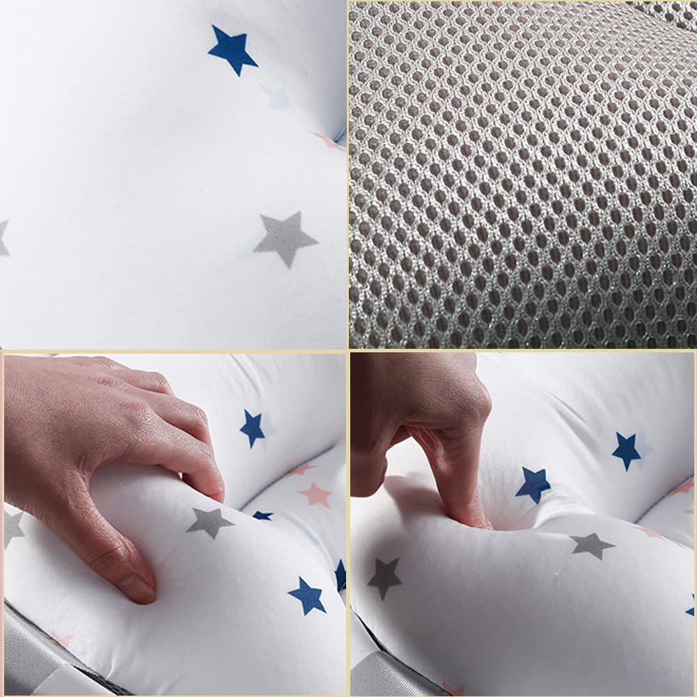 Oreiller Bain Pour Bébé, Siège Bain Nouveau-Né, Antidérapant, Confortable et Durable