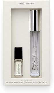 Maison Louis Marie - No.13 Nouvelle Vague 2-Piece Mini Travel Set | Luxury Clean Beauty + Non-Toxic Fragrance (3 mL roll-on oil; 10 mL spray)