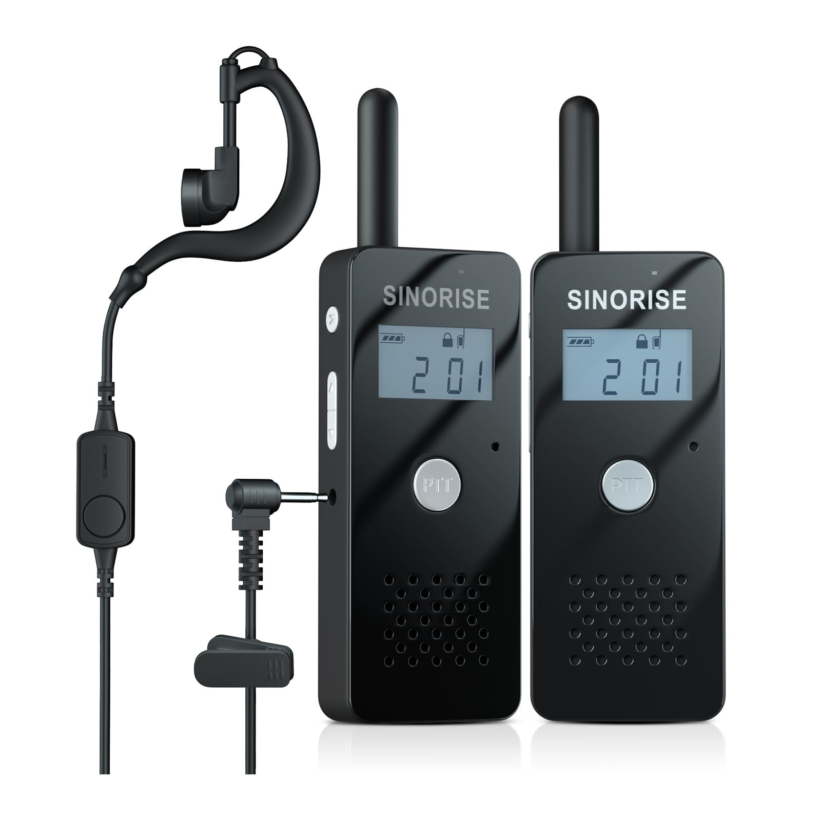 Amazon.com: SINORISE Mini Walkie Talkies 2-Pack, Two-Way Radios