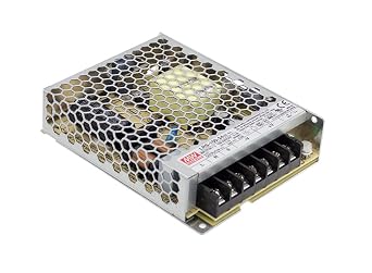 MEAN WELL LRS-100-48 Single Output High Efficiency Power Supply, 110 Watt, 48 Volt, 2.3 Amp