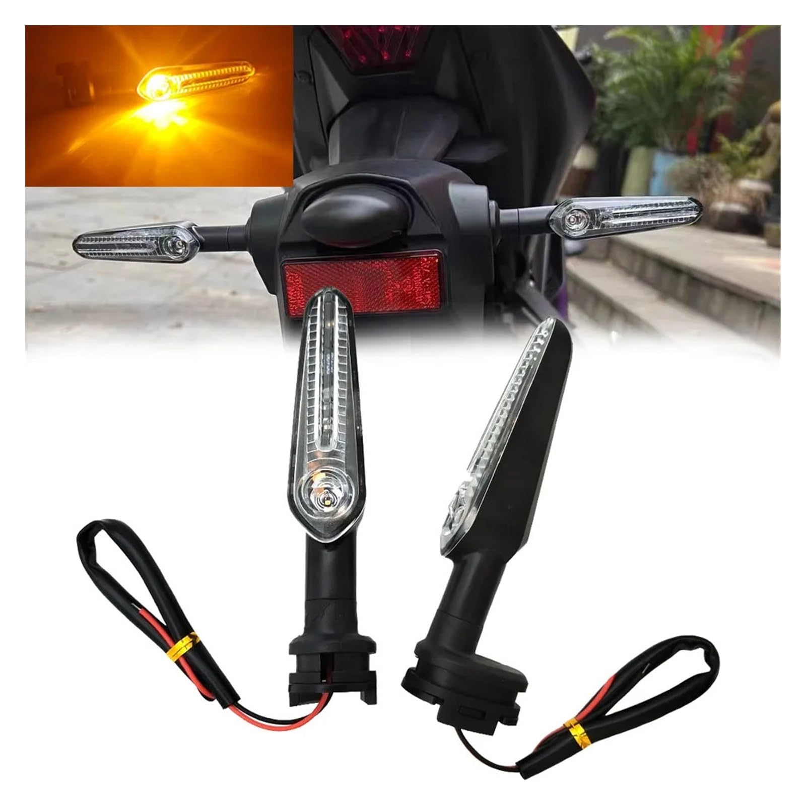 Indicatore di direzione a LED per moto Indicatoris Motos
