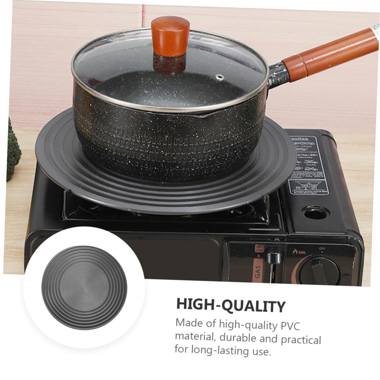 Cabilock 1pc Fast Defrosting Tray Gas Stove Meat Defrosting Pan Heat Conduction Plate Aluminum Alloy Heat Spreader Plate