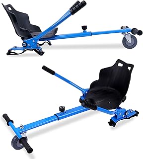 6.5インチバランススクーター + ホバーカート(黒) バランスボード 電動キックボード 発光モーター