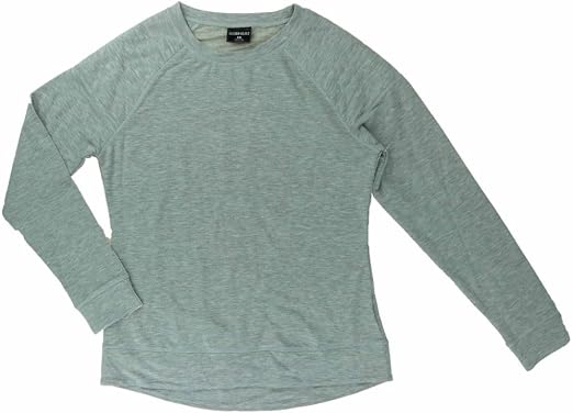 Quilted Crew Neck Fleece Pull 