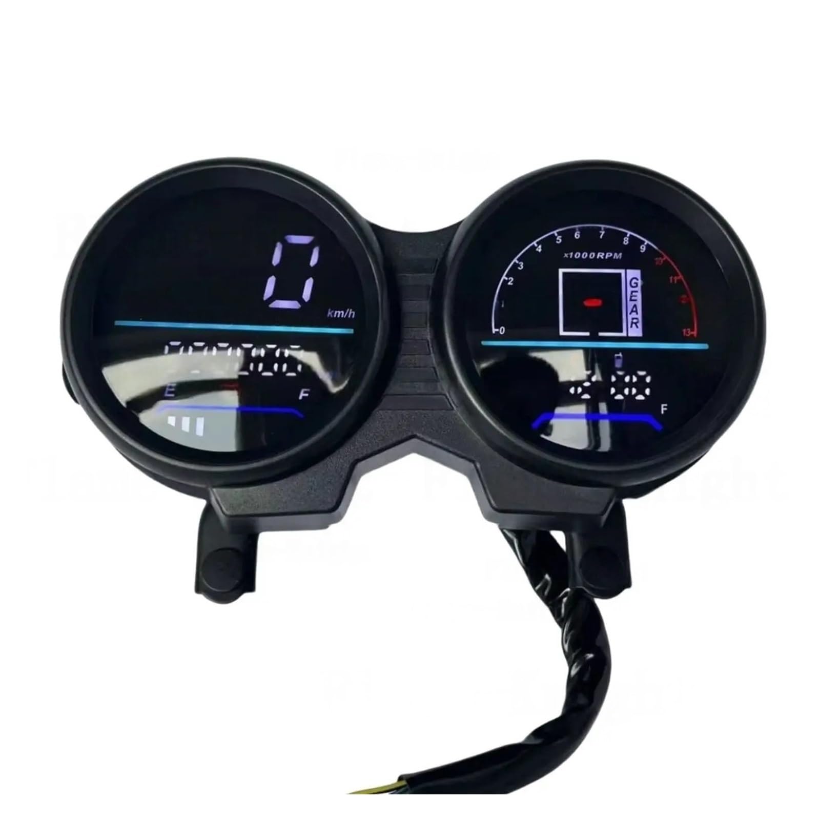 Compteur De Vitesse Numérique À LED pour Moto, Tachymètre, Odomètre pour Bajaj Boxer CT125 CT100 CT150 Et Kaw&asaki CT125 Platina 100 Tachymètre