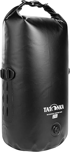 Tatonka WP - Válvula de bolsa de relleno (152548 L) - Bolsa ligera e impermeable con cierre de rollo y válvula para compresión de volumen en varios