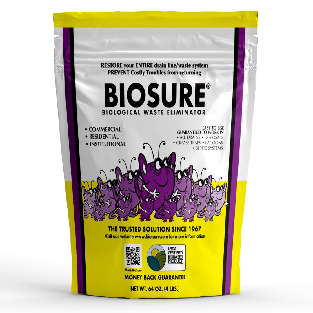 BIOSURE 6 Month Septic Treatment - 4lbs