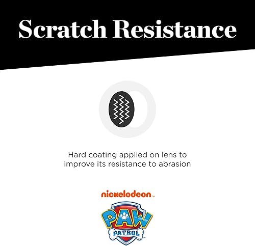Miniatura 5 de Nickelodeon PAW Patrol - Gafas de sol envolventes para niños, 19 unidades, color azul cristal, 58, Azul (Crystal Blue)