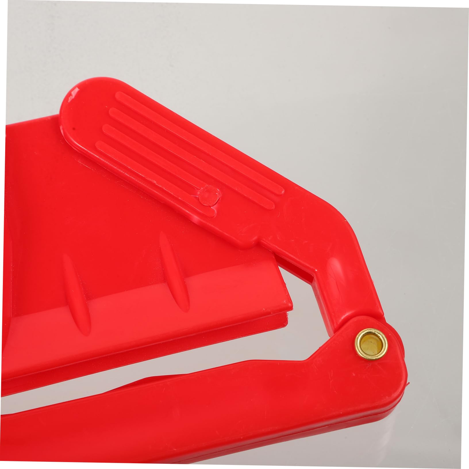 Beavorty Standard Mop Head Clamp Switchable Mop Making Part for Red Mop Clip Wide Coverage
