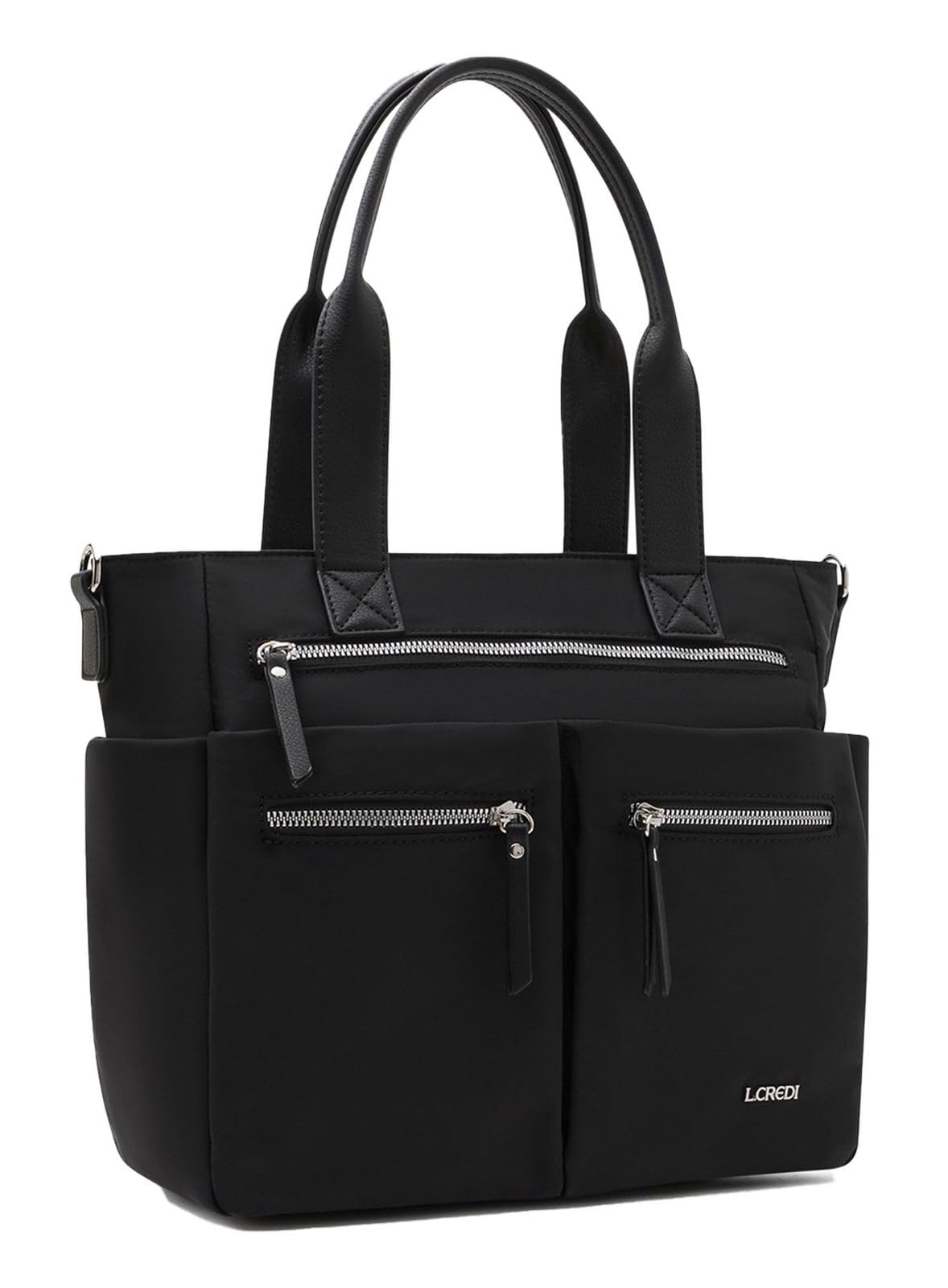 L.Credi bolso shopper Odeta Shopper Black negro