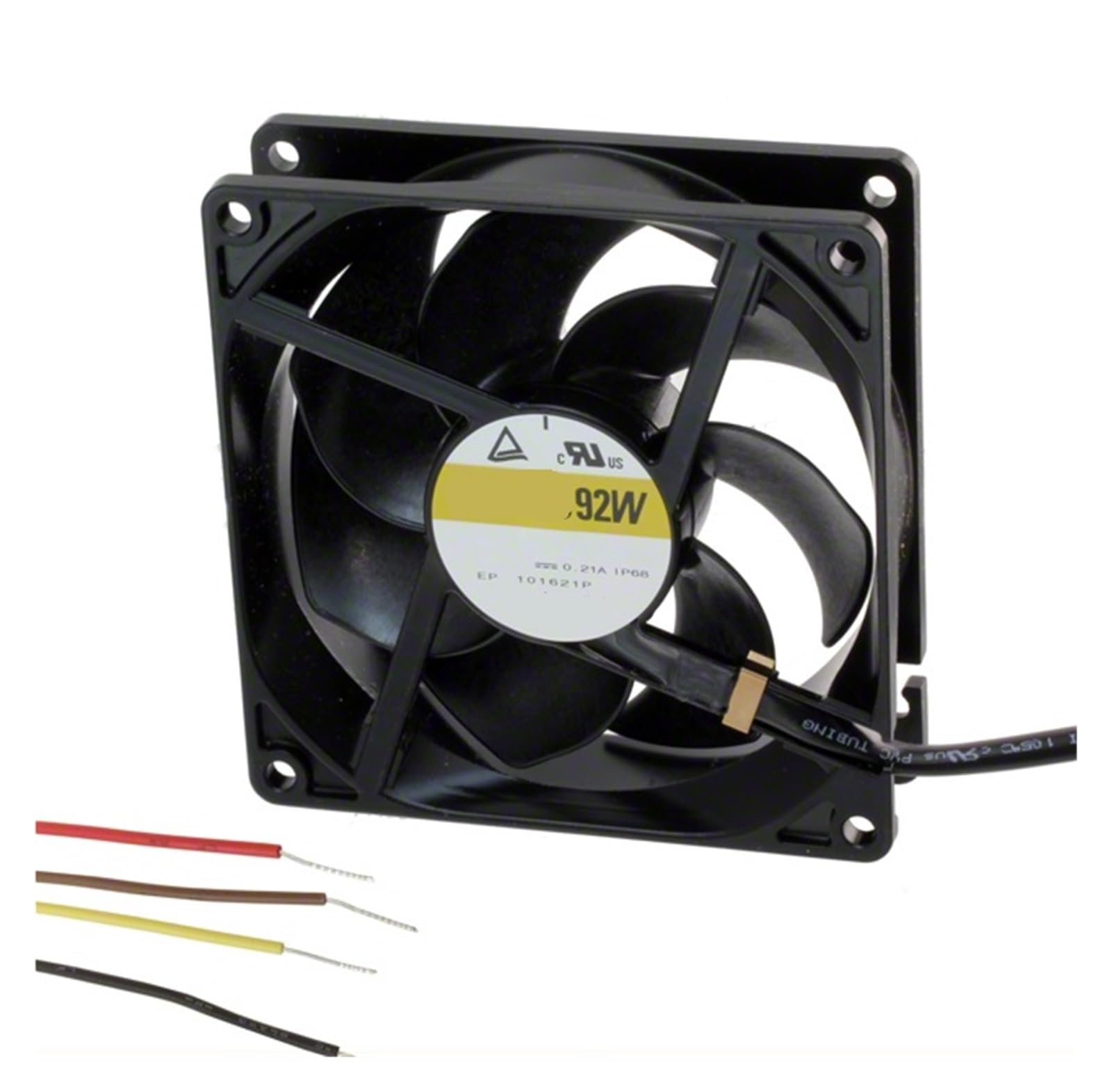 ZBWZXBDJ 9WL0912P4H001 12VDC FAN 92X92X25mm 1.8W 4wire 3150RPM
