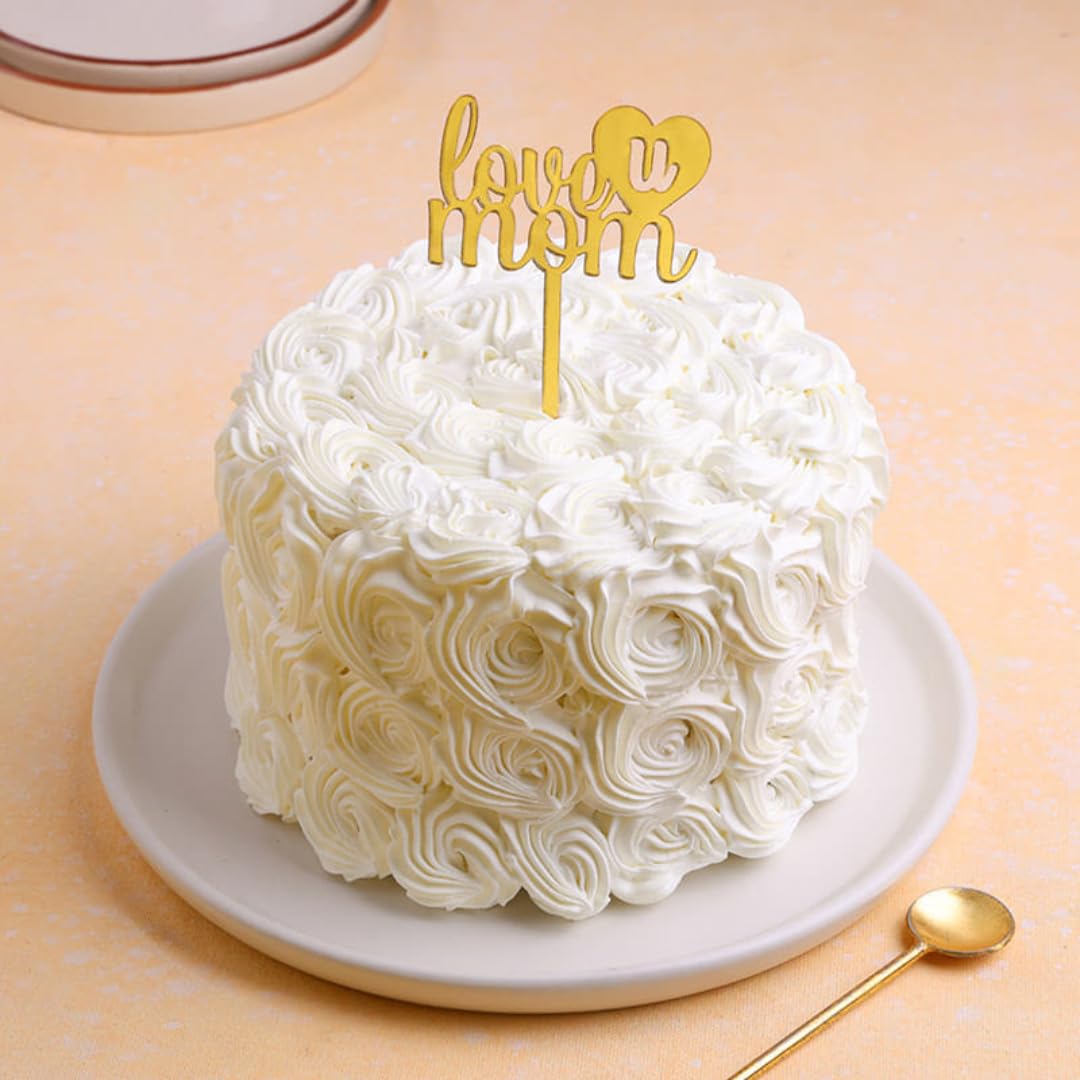 FlowerAura Delicious Fresh 1.5Kg Black Forest Pearl Cream Eggless Cake For Birthday Gift & Mothers Day Cake For Mom | Mother | Maa | Mother-In-Law | Amma (Same Day Delivery)-picture-34