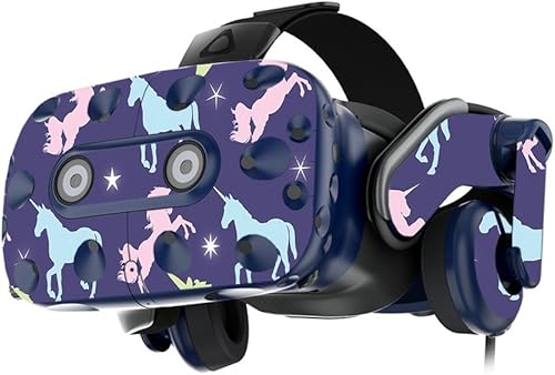 MightySkins Skin para HTC vive Pro Realidad Virtual – Unicornio Dream protectora, durable, único y vinilo calcomanía Wrap Cover | Fácil de aplicar,