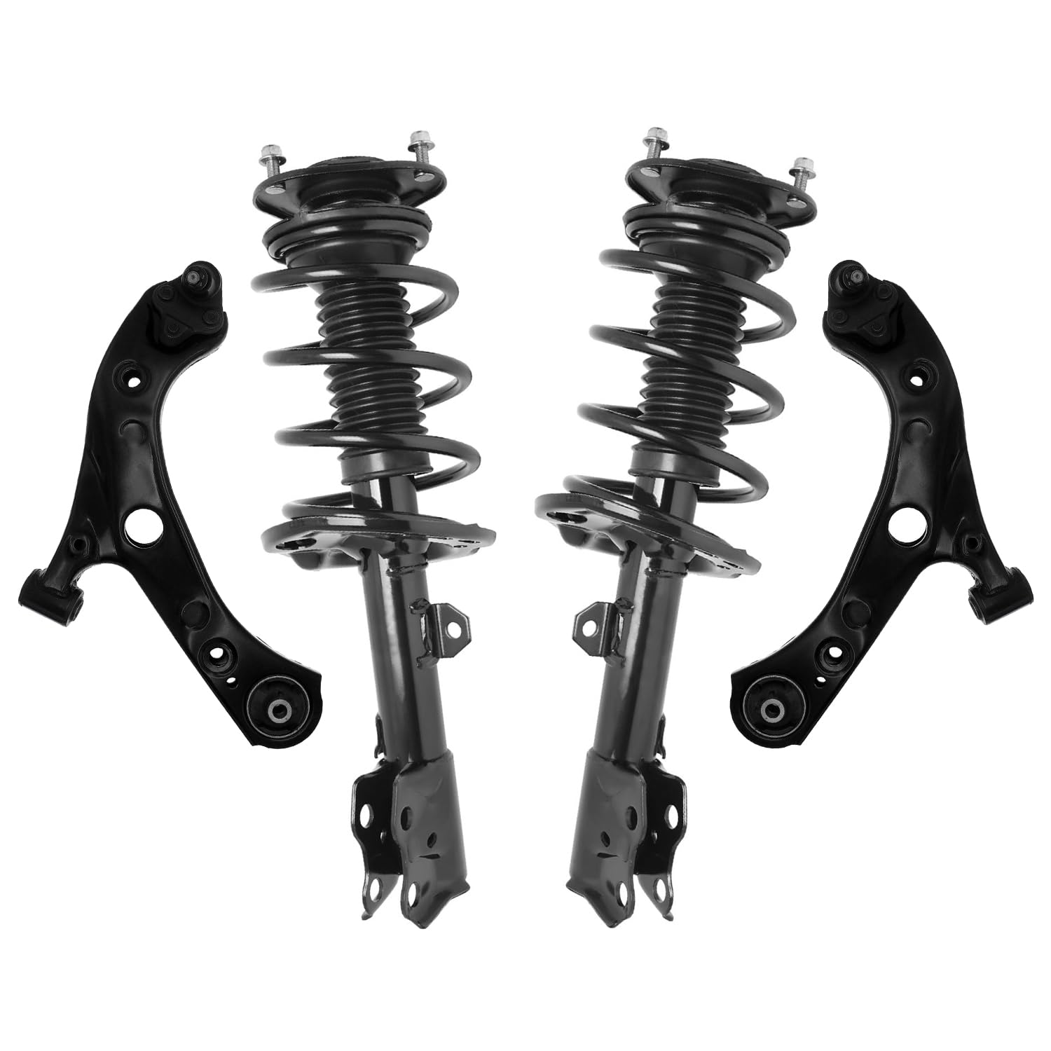 Detroit Axle - Front Struts Kit for 2019 Toyota Corolla [Hatchback] 2 Lower