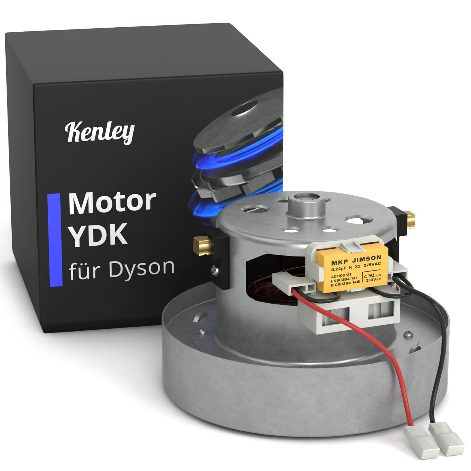 Silnik YDK do Dyson DC05 DC08 DC08i DC11 DC19 DC20 DC21 DC29 Zakres odkurzaczy - zawiera urządzenie chroniące przed przeciążeniem termicznym