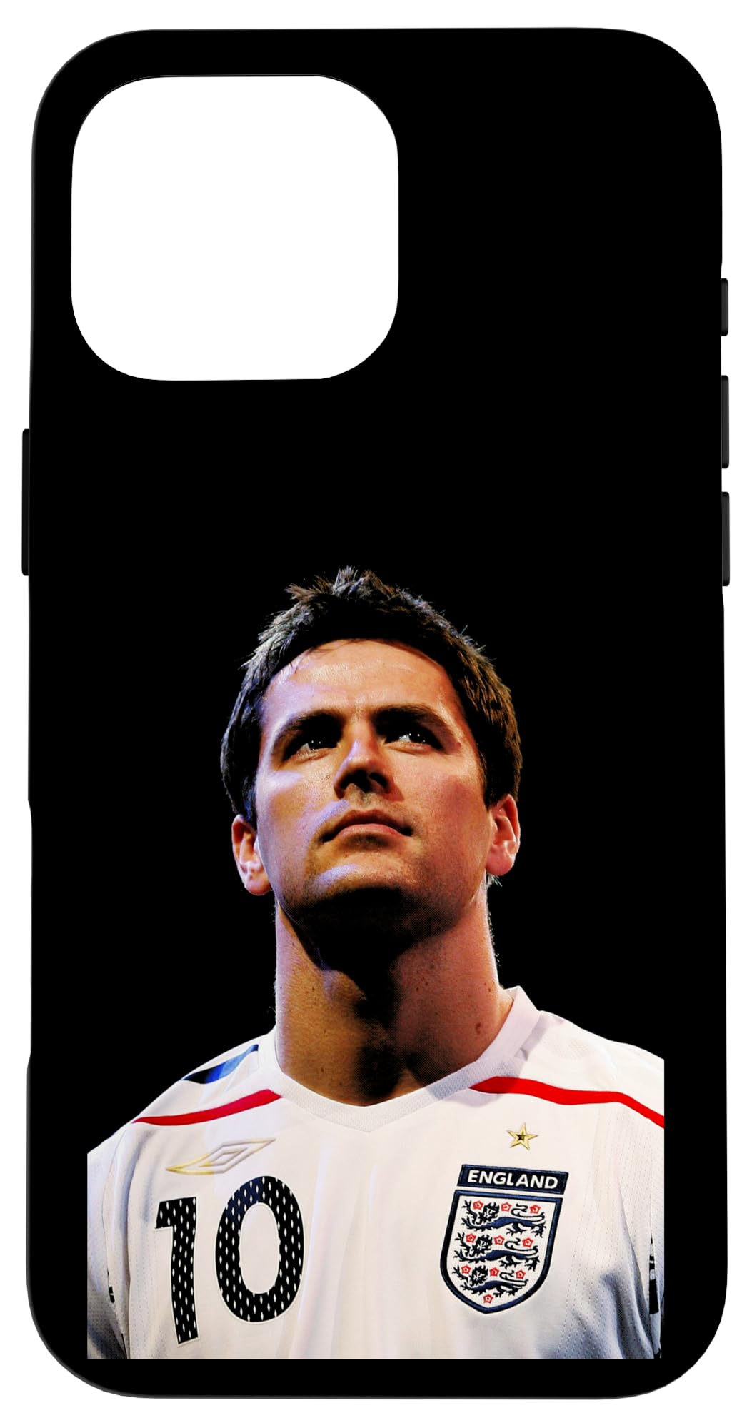 Michael Owen 2007 England Kit World Cup Football Case for iPhone 16 Pro Max