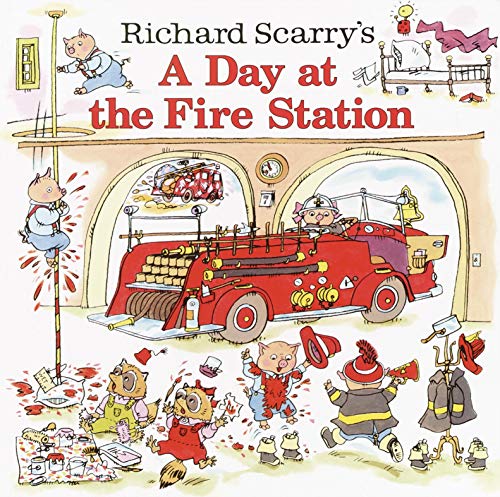 Richard Scarry s A Day at the Fire Station (Pictureback(R))