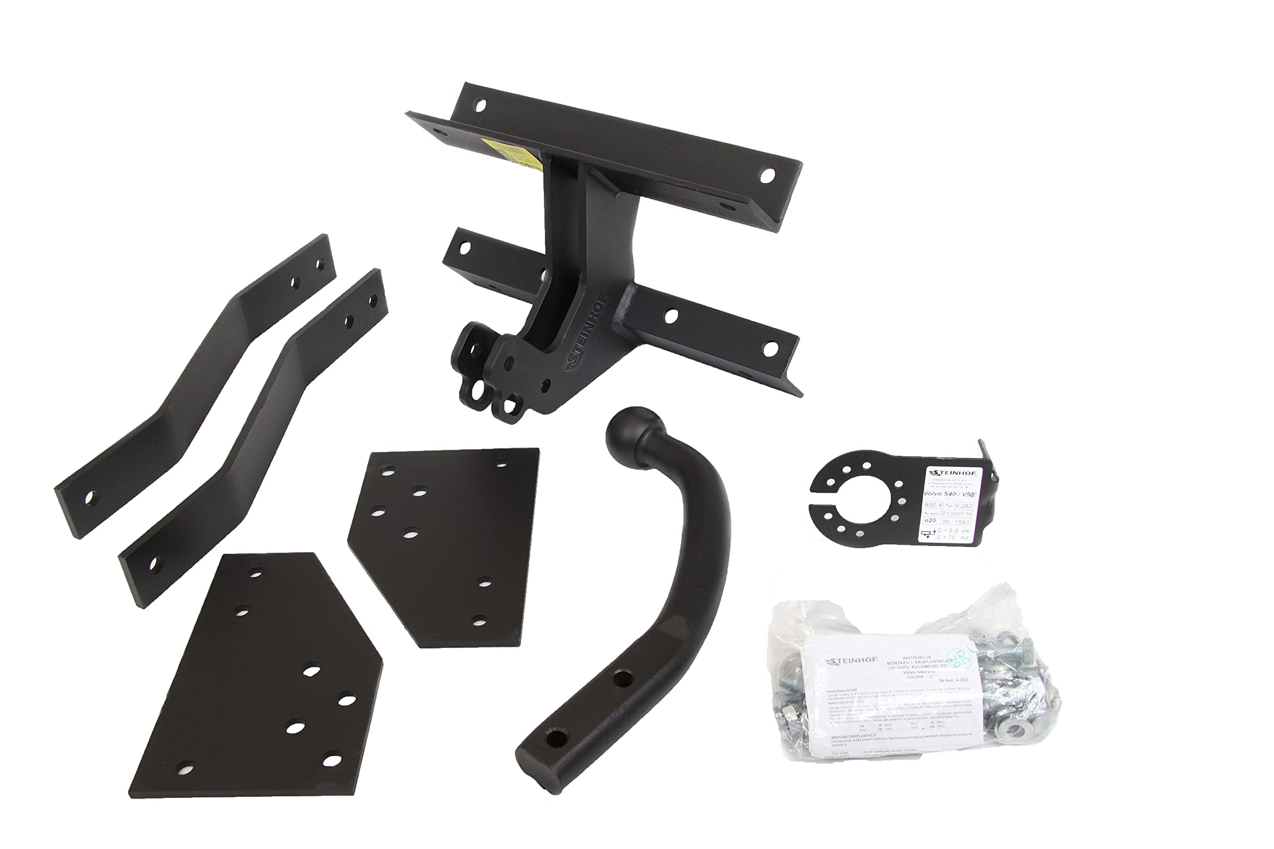 Complete Detachable Towbar For Volvo V50 Estate 2004-2012 Univ - View #9