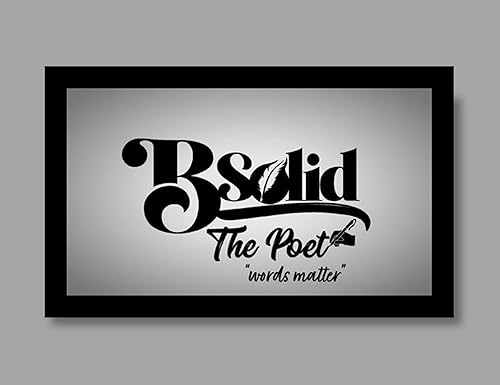 Miniatura 5 de Bsolid The Poet Masculine Wall Art, The Silver Collection Act 2, Wall Art Decor (8x10")