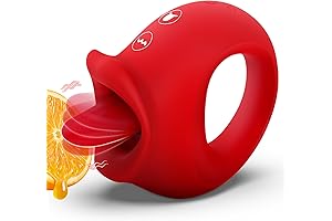 2-in-1 G-Spot Vibrating Tongue Toy for Enhanced Female Pleasure