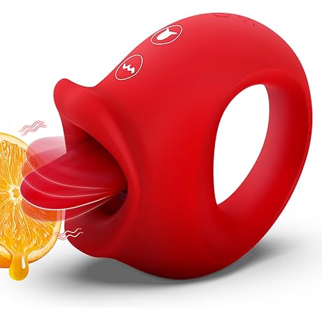 2-in-1 G-Spot Vibrating Tongue Toy for Enhanced Female Pleasure