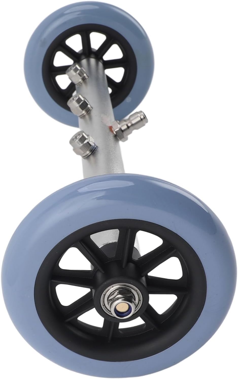 Pressure Washer Undercarriage Cleaner, 16 Inch 4000PSI Undercarriage Pressure Washer Attachment with Extension Rod, High Pressure Under Car Wash Water Broom for Truck SUV Trailer