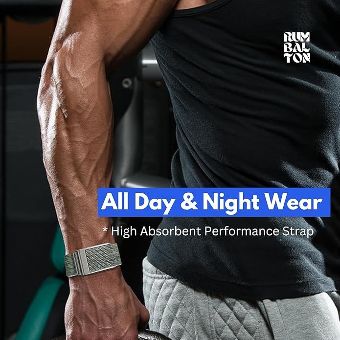 Image of Nylon Strap Compatible with Whoop 5.0 Band Strap - Durable, Adjustable Fitness Tracker Strap | Breathable, Comfortable Bands for Workout, Sleep, and Health Monitoring (Device Not Included)