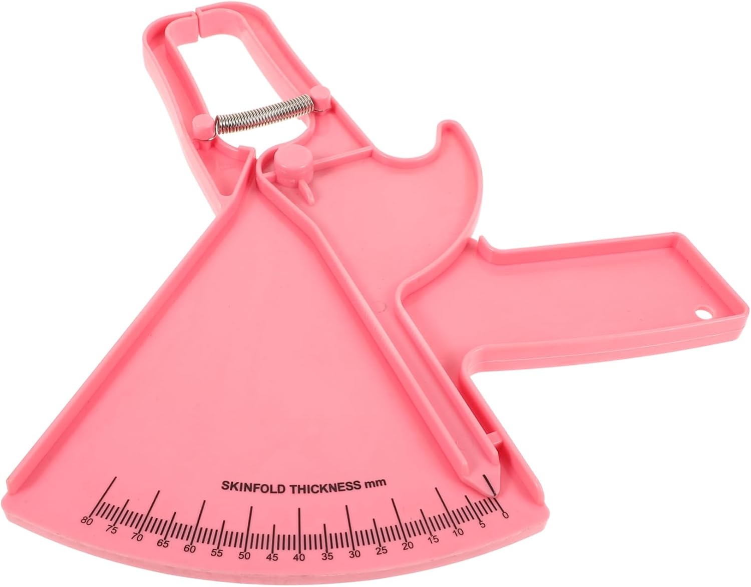 Fat Caliper Measuring Tool for Body Composition Portable Skinfold Caliper Clip Accurate Fat Thickness Measurement Device for Fitness and Personal Trainers