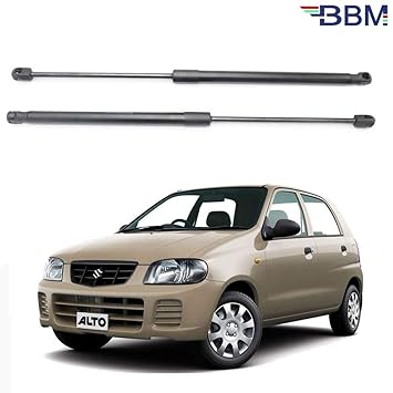 BBM Heavy Duty High Performance car Dicky Shocker/Diggi Lifter Spring compatible with Maruti Suzuki Alto [ Set of 2 ]
