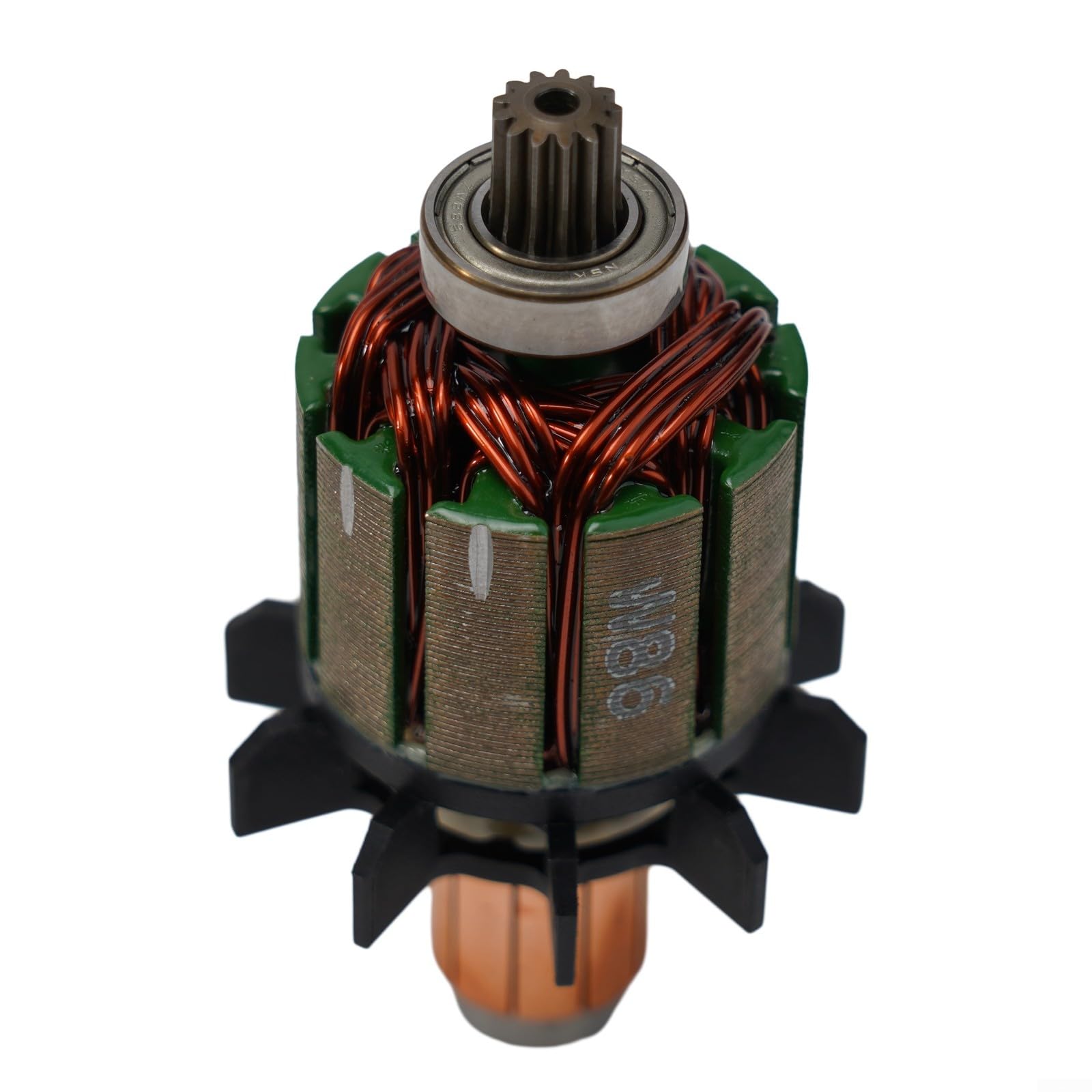 FACAIIO Pièce de rechange d'armature de moteur rotor 619287-9 619263-3 compatible avec Makita DHP456 BHP456 BDF DDF456 DF456D DDF456Z pièces d'outils électriques
