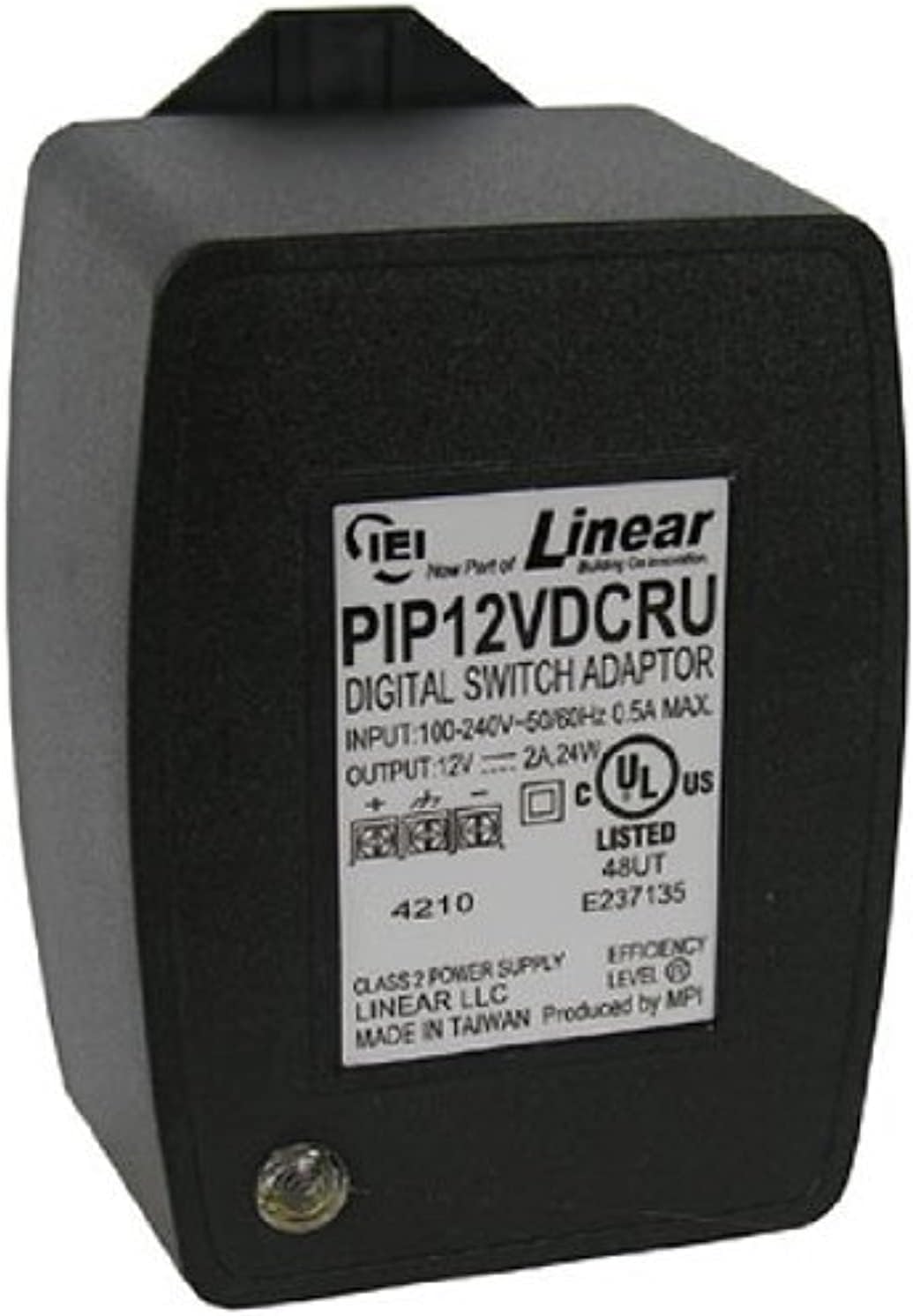 iEi Electronics PIP24VDCRU Regulated DC Output Power Supply