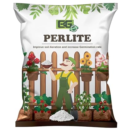 Elamgreen Perlite Plus for Plants Potting Soil Mix (15, Kilograms)