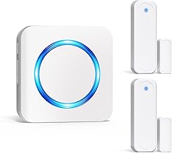 Door Chime, Satisure Door Sensor Chime When Door Opens, Doorbell Chime for Business/Home/Kids, 700