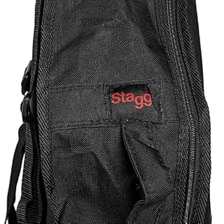 Stagg STB-1 W Gigbag Housse pour guitare acoustique Noir - Les Beatles, Paul McCartney, John Lennon, RIngo Starr, George Harrison Stagg STB-1 W Gigbag Housse pour guitare acoustique Noir – Image 5