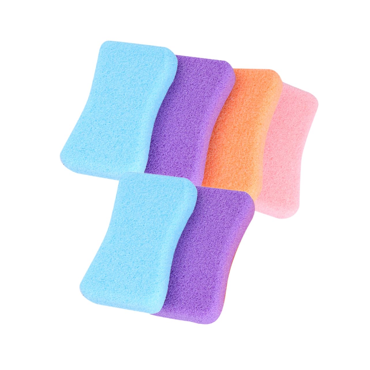 FRCOLOR 12piezas Exfoliating Rubbing Stone Para Pies Herramienta De Pedicura Para Eliminar Durezas y Piel Muerta Aleatorios