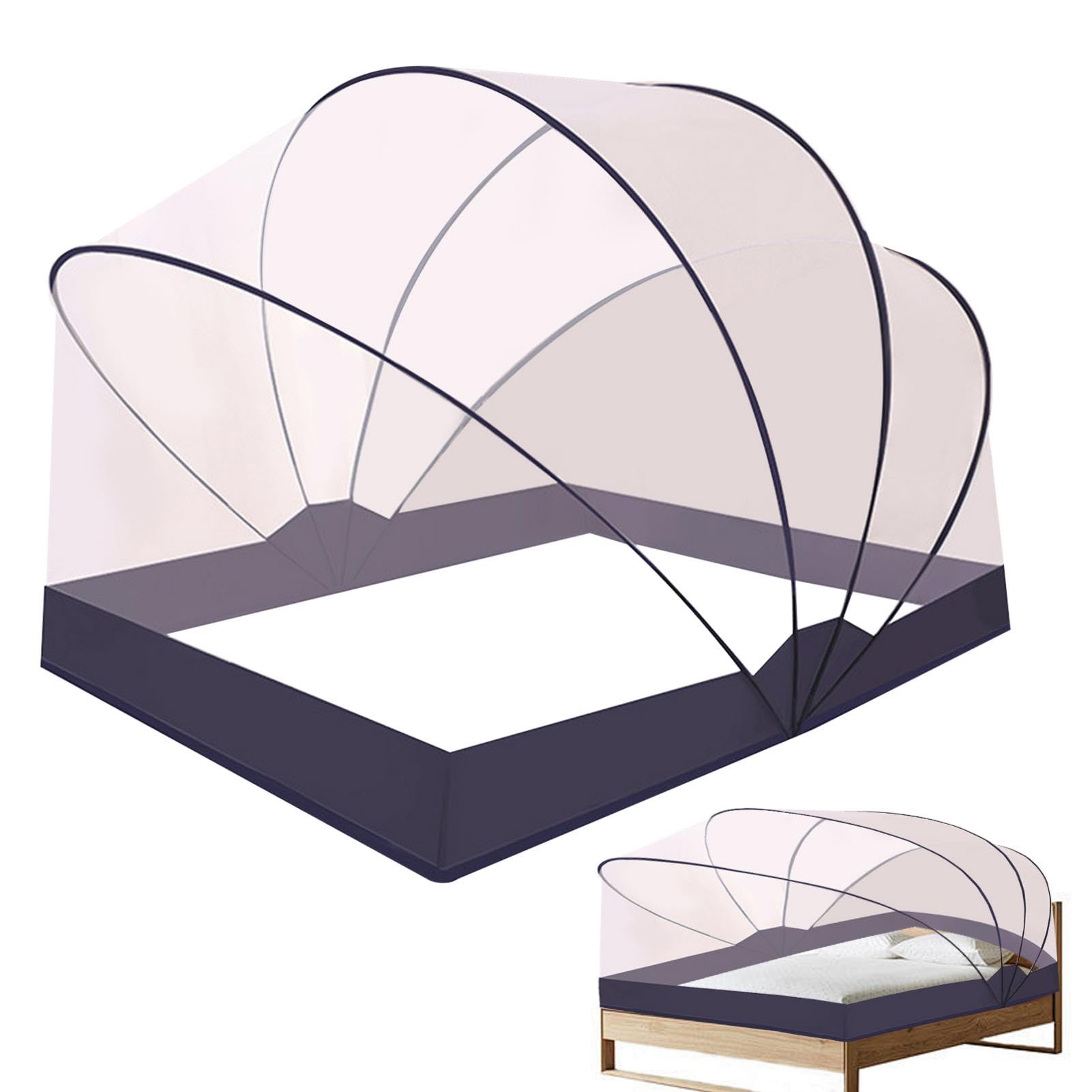 Filet anti-moustiques pour lit, filet anti-moustiques pour lit Tente en