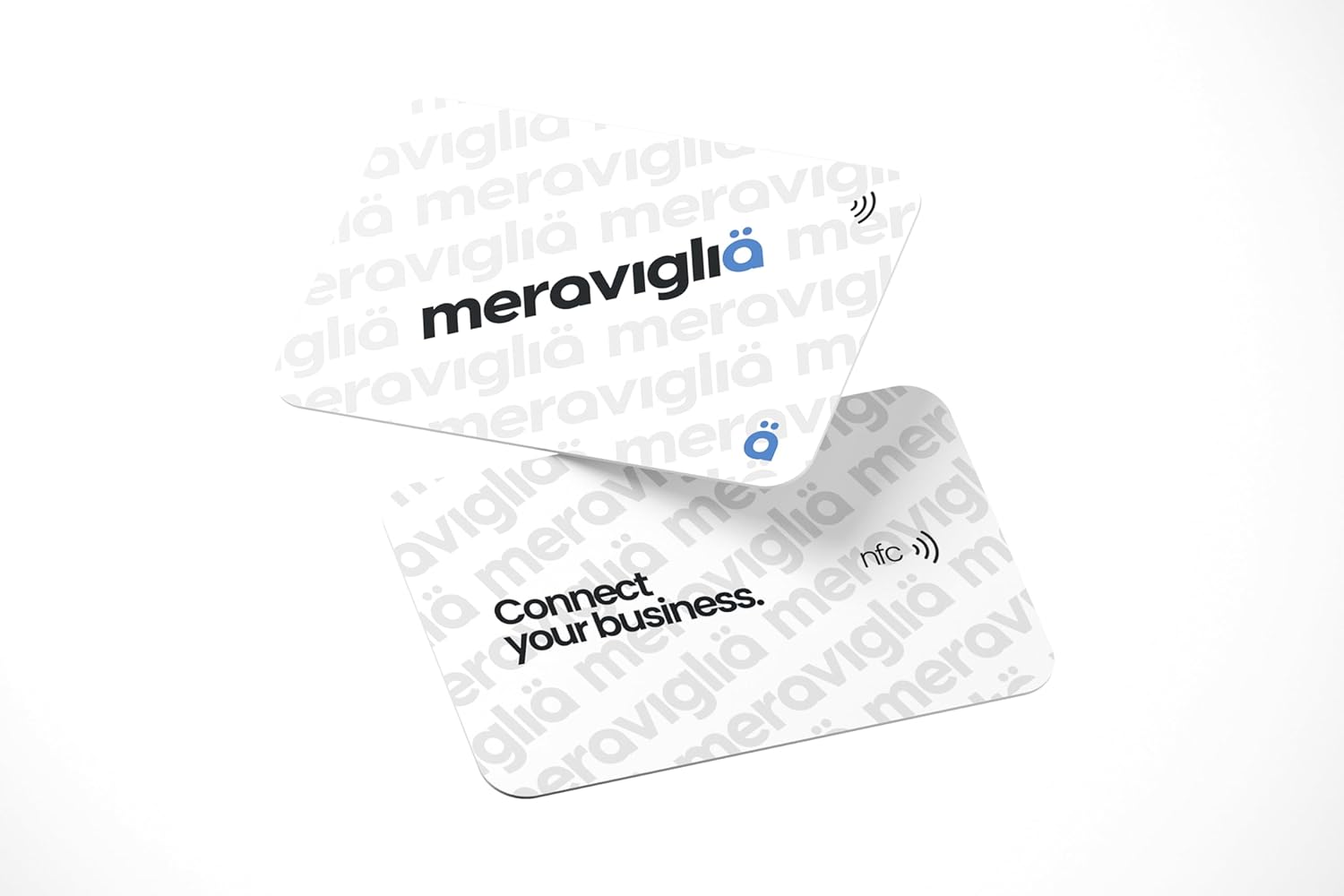 Biglietto da visita NFC Condividi i dati della tua card NFC tramite cellulare Personalizza