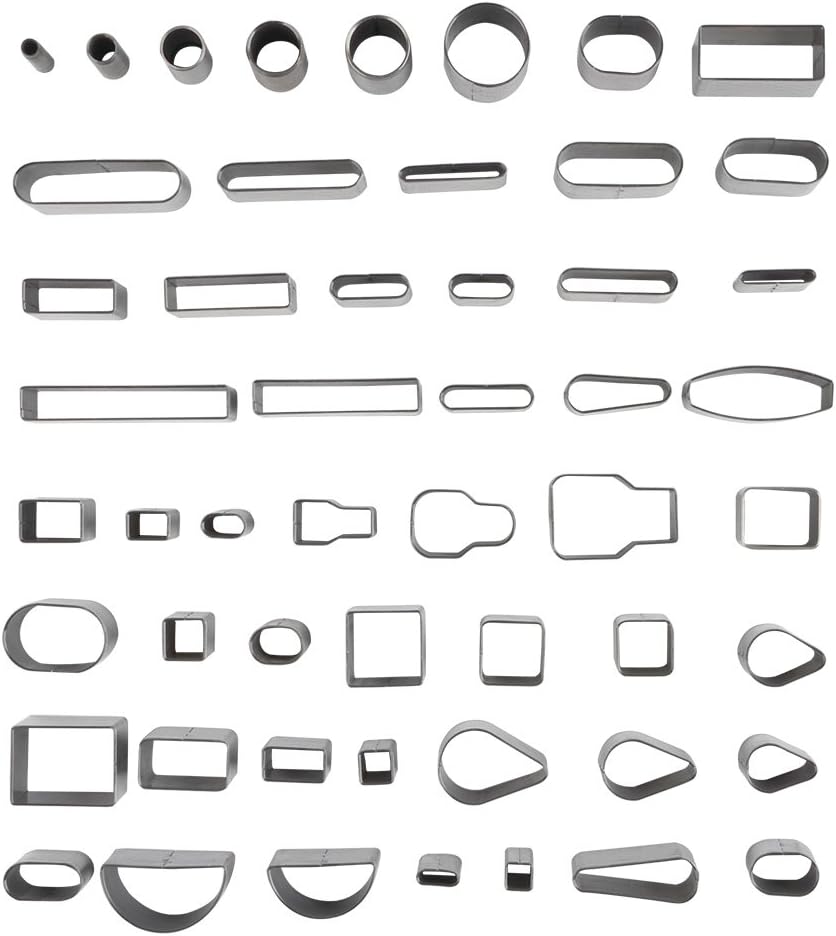 ATPWONZ 52 Shape Style One Hole Hollow Punch Cutter Set for Handmade DIY Leather Craft : Arts, Crafts & Sewing