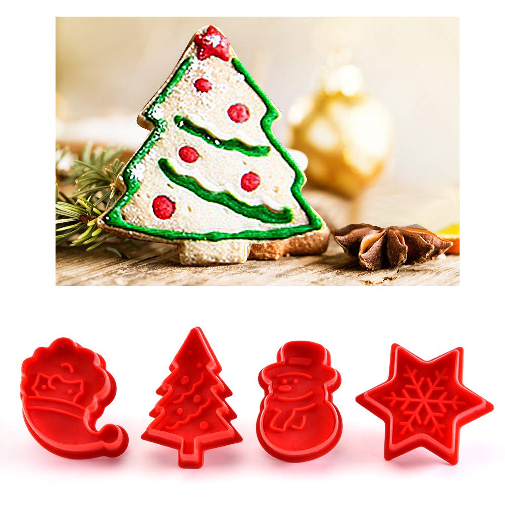 Verziert Mit Fondant Schneemann Weihnachtskuchen Stockfotografie