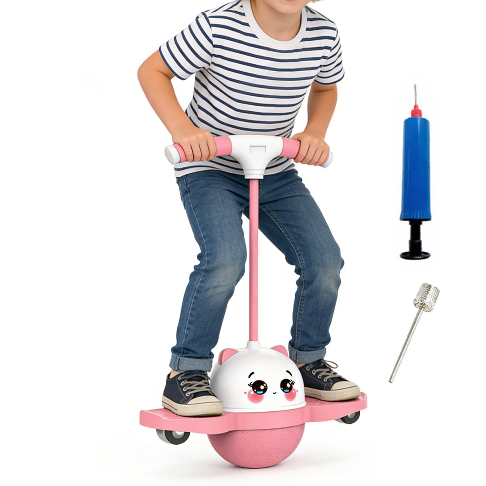 Balancespringball Mit Griff Spiele Im Freien Mit Griff