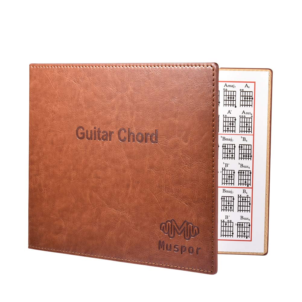 RuiJOTWAT 6 String Acoustic/Classical/Electric Guitar Chord Book Paperback Chart