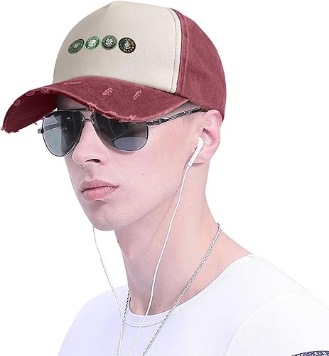 Miniatura 7 de Mans - Gorra de béisbol para mujer, estilo vintage, lavada, desgastada, para festival de música