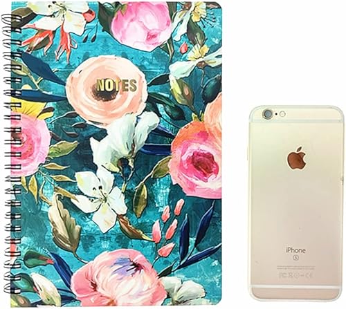 Miniatura 4 de ALIMITOPIA Cuaderno de espiral, cuaderno de bocetos a rayas, cuaderno de notas, planificador de notas, tamaño A5 (8.3 x 5.7) y 80 hojas (4 piezas