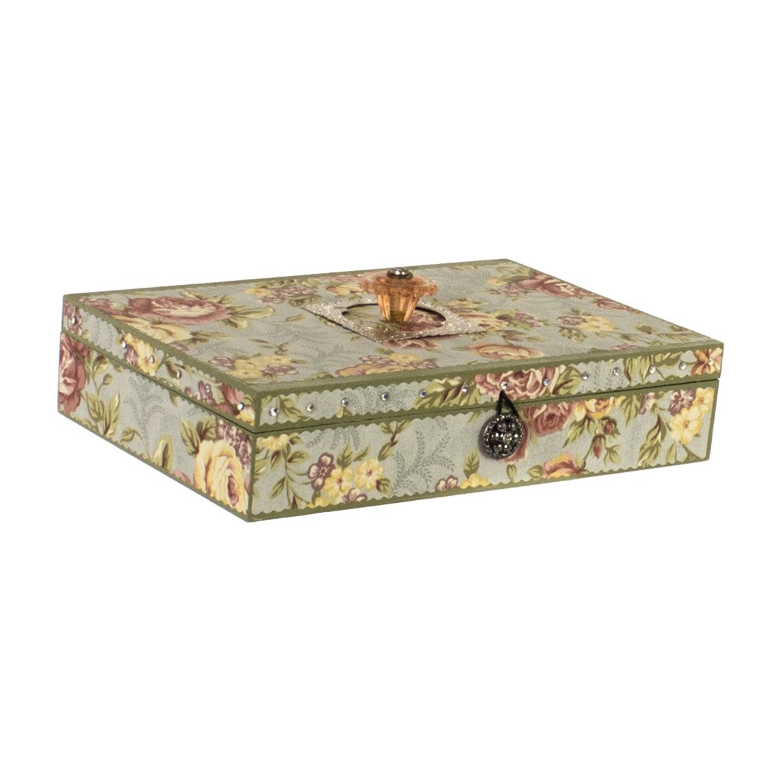 Walnut Hollow Unfinished Wood Keepsake Box with Hinged Lid for Arts, Crafts, Hobbies and Home Storage : Arts, Crafts & Sewing