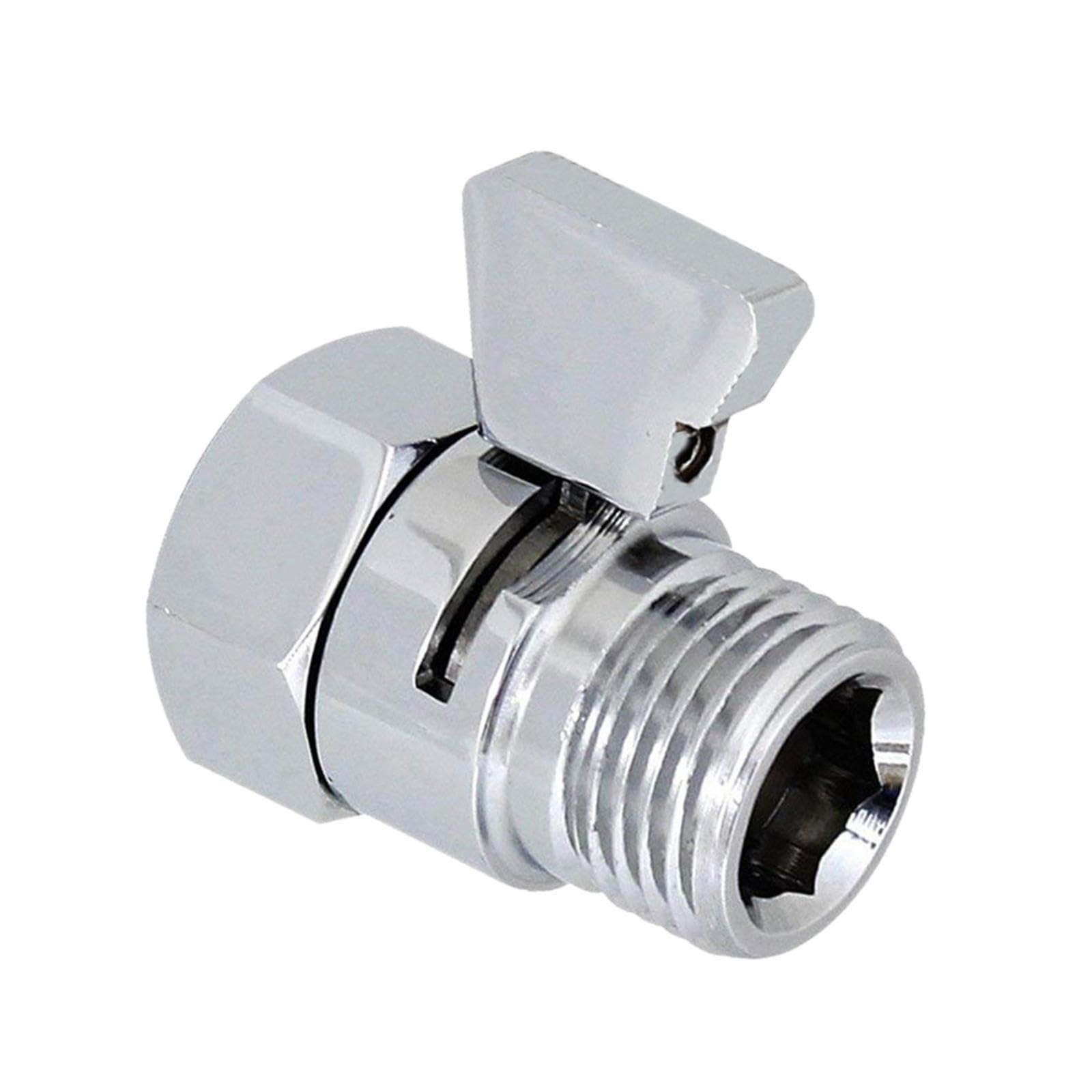 Pixzcsa Clever Water Control Valve Shower Head Valve Hand Shower Bidet Efficient Adjustable Compact Providing Reliable Performance For Long Time. Stop Water Switch With Handle